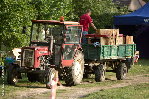 Slika na platnu Tractor