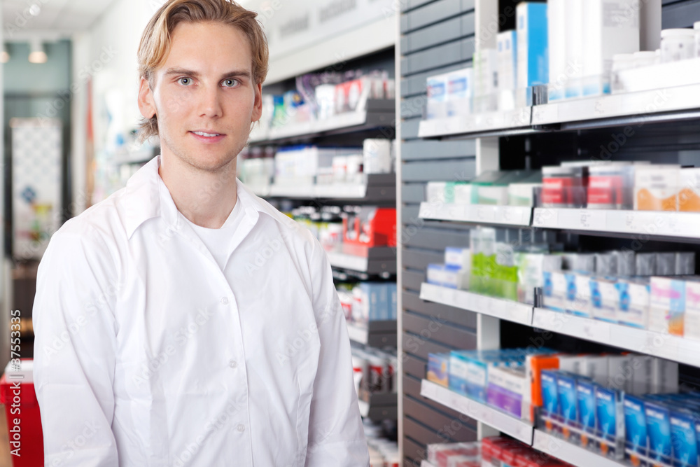 Portrait of Male Pharmacist