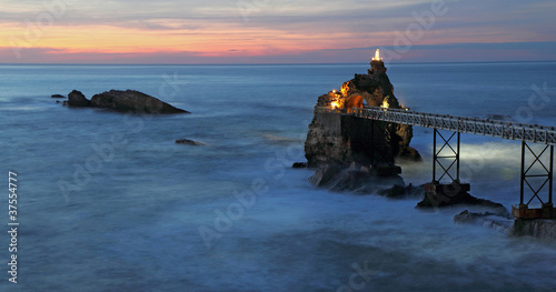 Fotografía Rocher de la Vierge, le soir