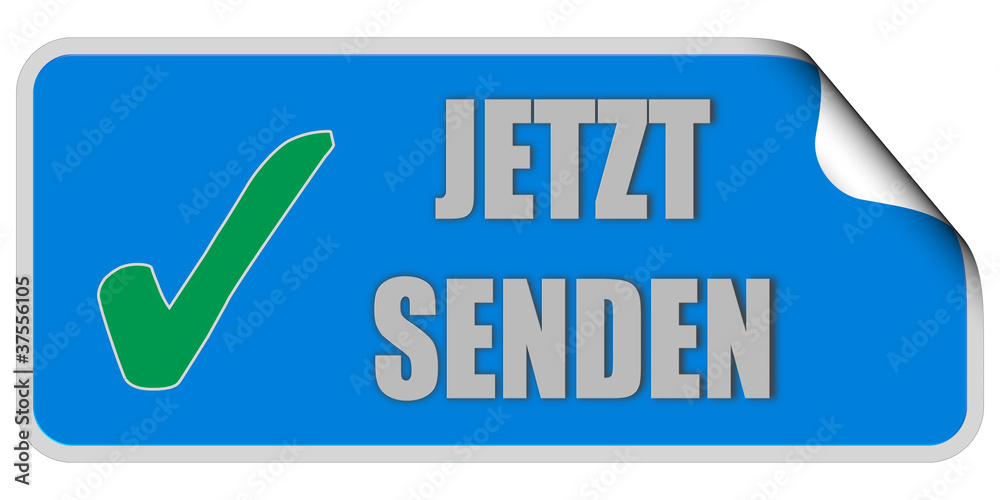 CB-Sticker blau eckig curl oben JETZT SENDEN CB-Sticker blau eckig curl oben JETZT SENDEN