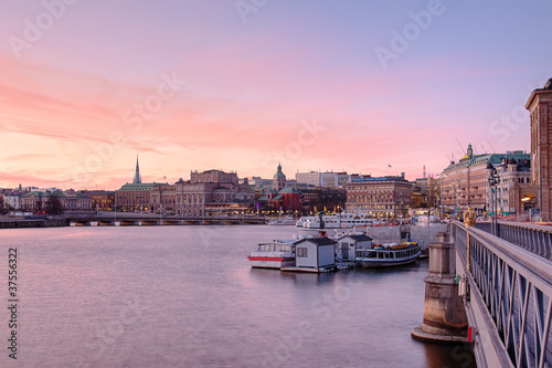 Stockholm Sonnenuntergang