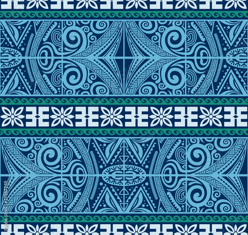 Hawaiian seamless pattern