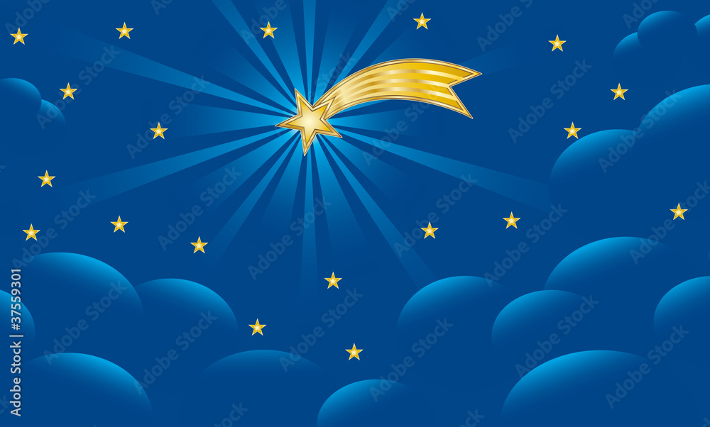Star of Bethlehem - Christmas Background Star of Bethlehem - Christmas Background