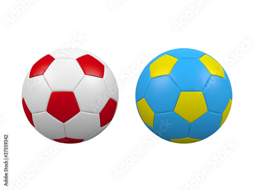 Euro 2012 soccer balls