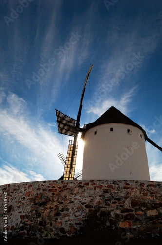 Historical Spanish windmill
