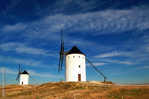 Historical Spanish windmills