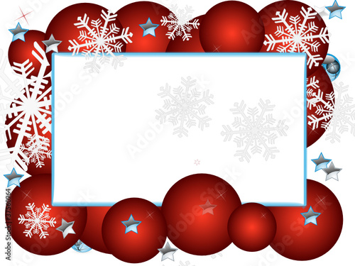 Weihnachten Weihnachtskugel Schneeflocken