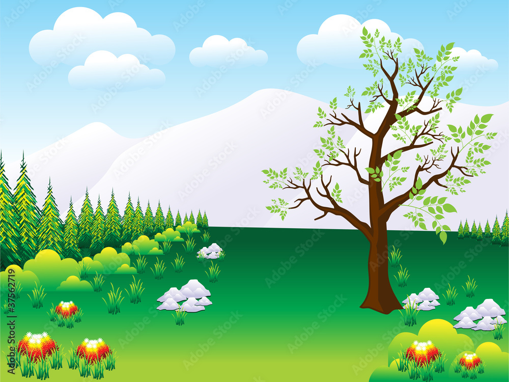 Fototapeta premium abstract nature background template