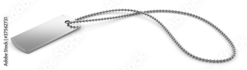 Εκτύπωση καμβά Plaque militaire sur fond blanc 1