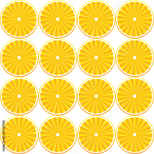 Vector background with oranges