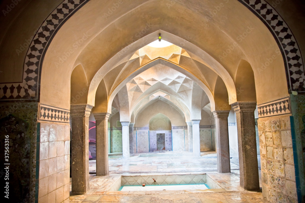 Hammam-e Ali Gholi Agha historic bath, Esfahan,  Iran