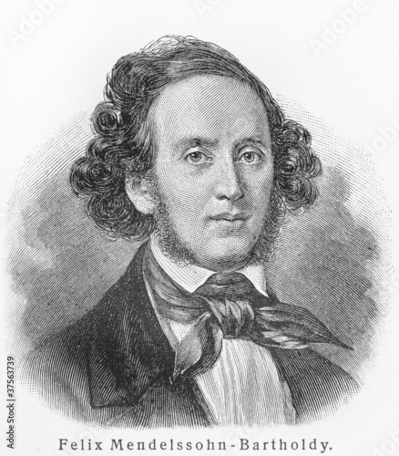Plakat Felix Mendelssohn