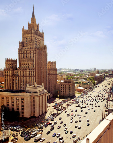 Ministry of Foreign Affairs buiding in Moscow photo