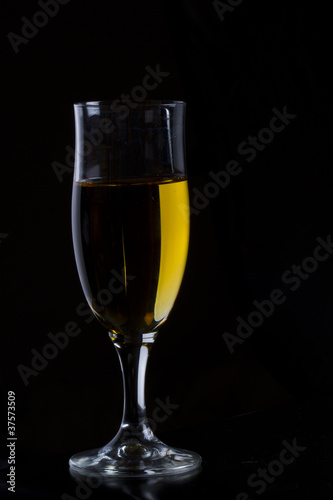 Glass of vine