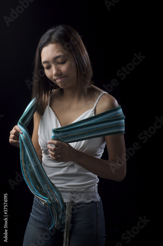 Pretty Asian Woman