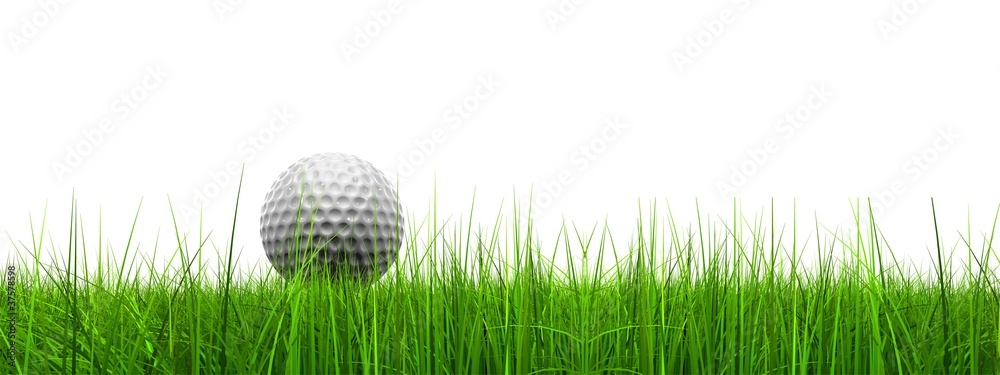 le golf Balle et le golf club dans sac sur vert herbe, génératif ai  22753307 Photo de stock chez Vecteezy