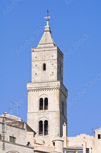 Belltower Cathedral. Matera. Basilicata. Italy.