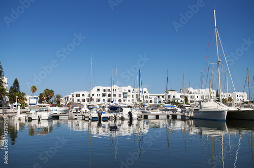 Port El Kantaoui in Tunis