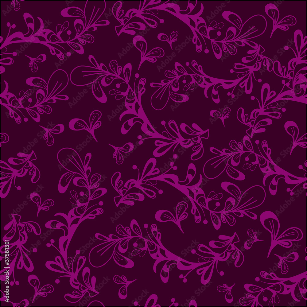 Abstract seamless lilac pattern Abstract seamless lilac pattern