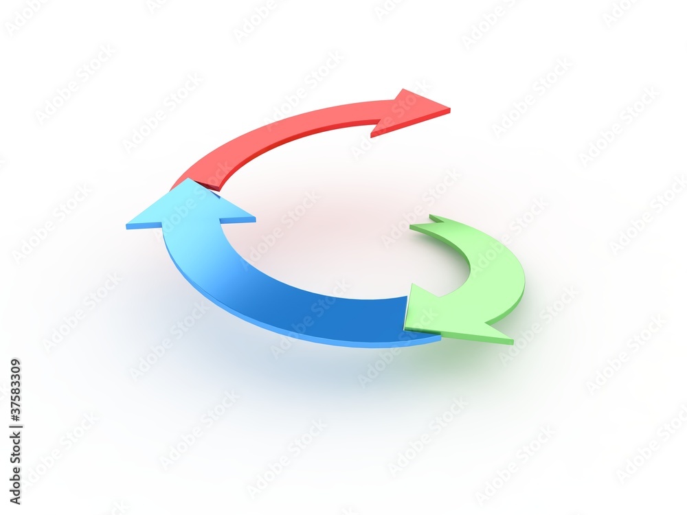3d graph showing rise in profits or earnings 3d graph showing rise in profits or earnings