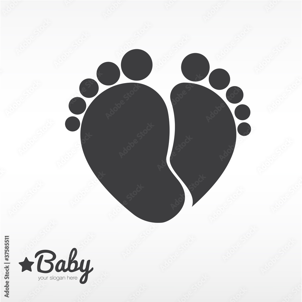 Logo Naissance Bebe Stock Vector Adobe Stock Logo Naissance Bebe Stock Vector Adobe Stock