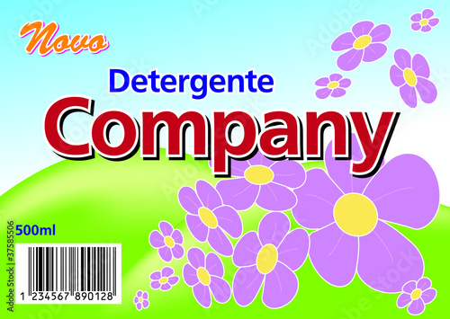 Rótulo Detergente