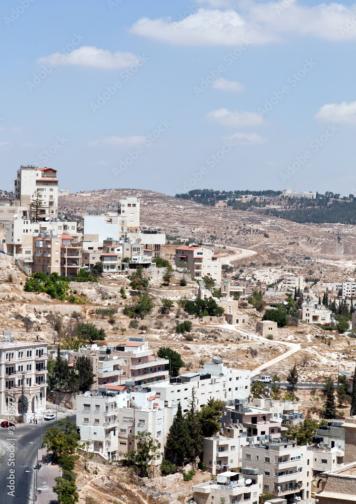 Palestin. The city of Bethlehem