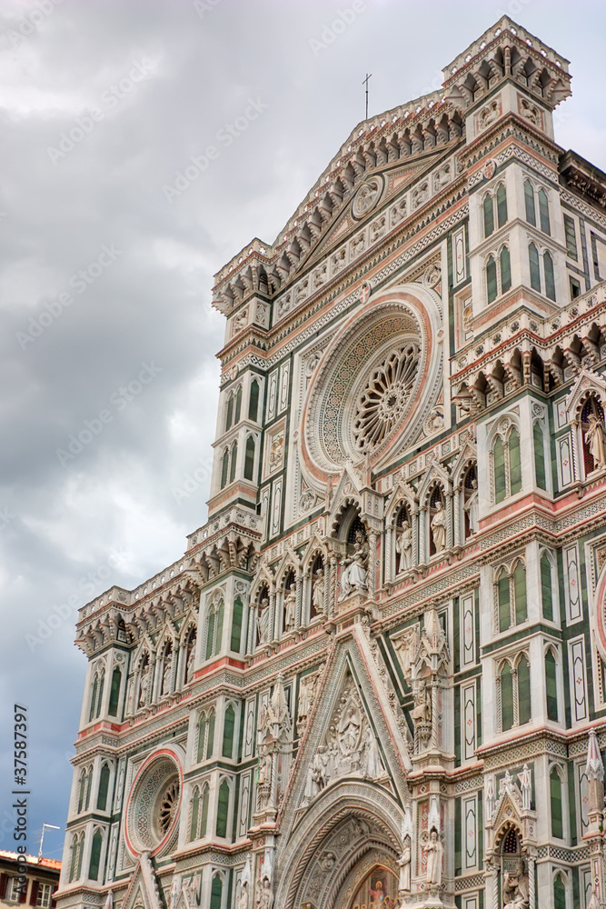 Duomo basilica di santa maria del fiore in Florence, Italy