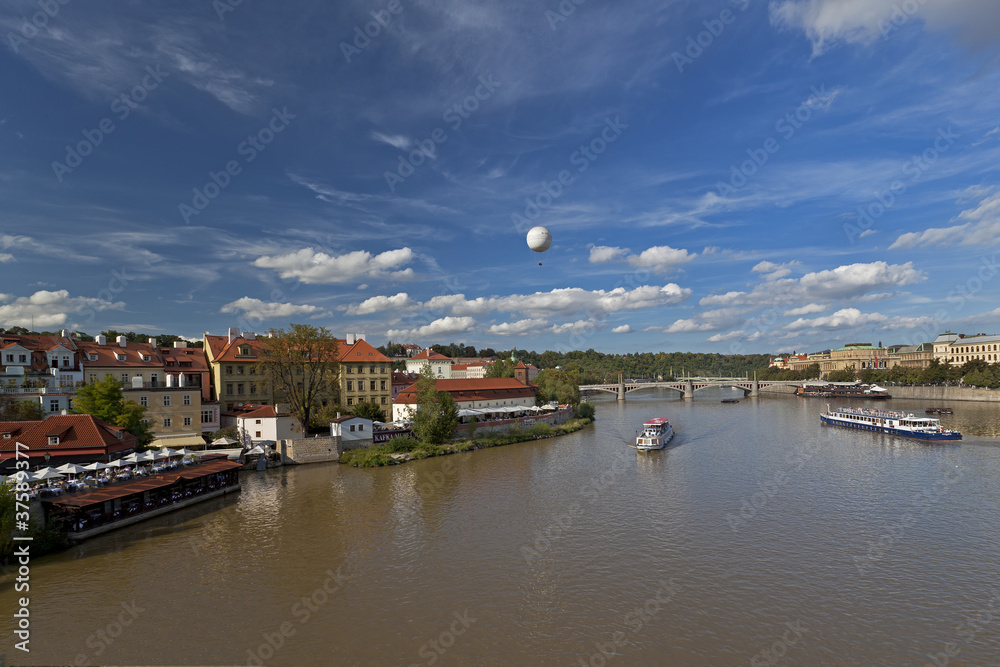 vltava river in Prague