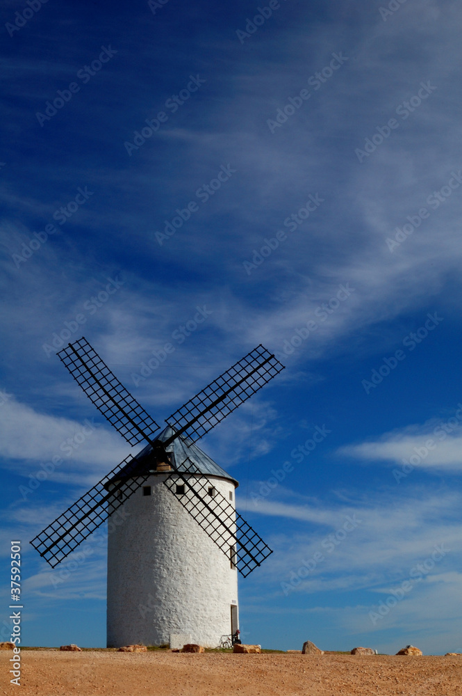 Historical Spanish windmill