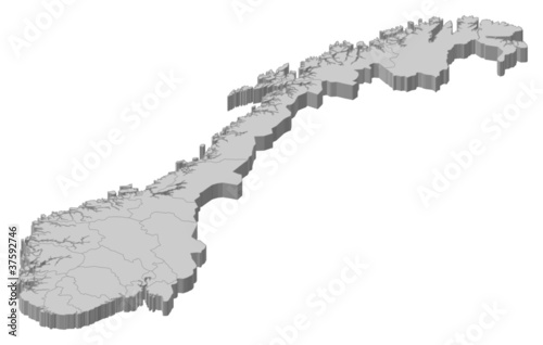 Map of Norway