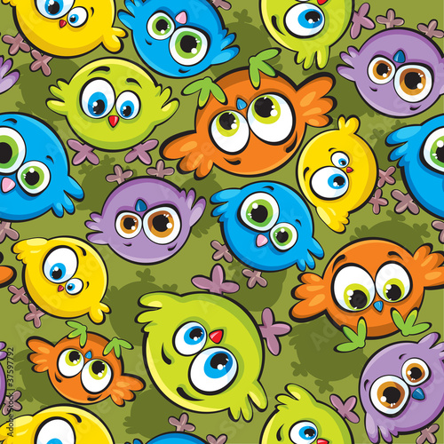 Wallpaper with birds