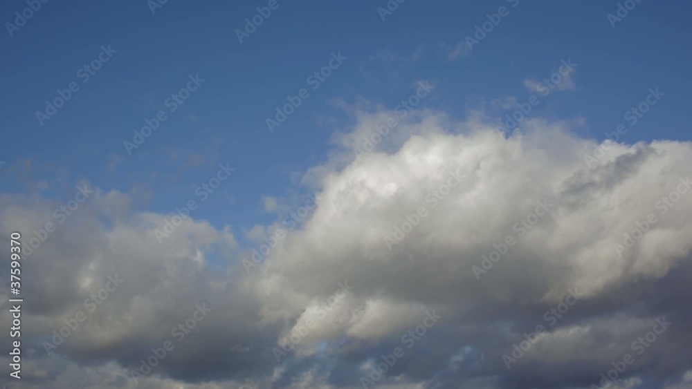 ciel nuageux en timelapse ciel nuageux en timelapse