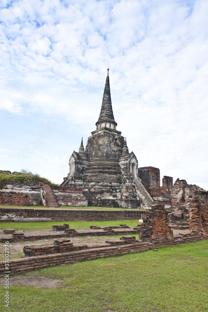 Temples at Ayutthaya, Thailand