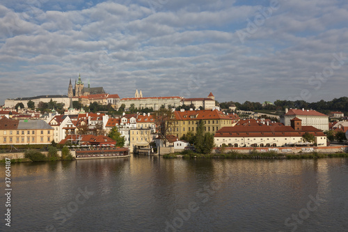 prague castle and old town
