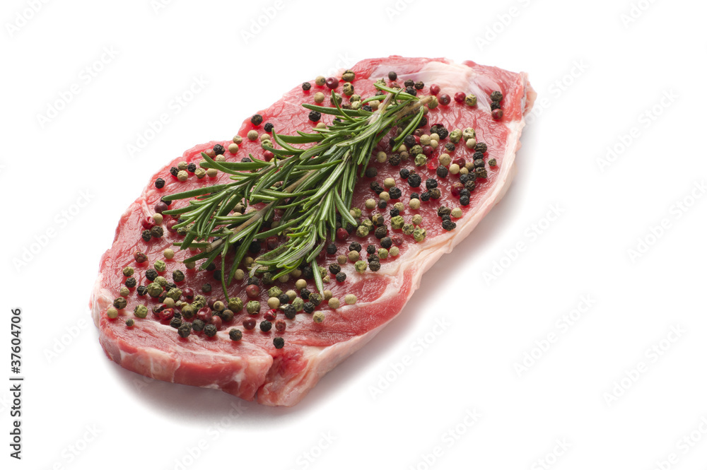 Obraz premium Roast beaf with pepper