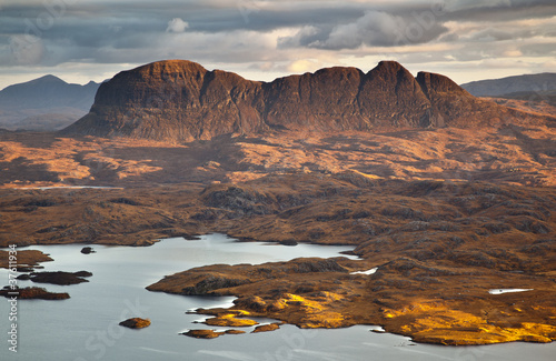 Sunrise on Suilven