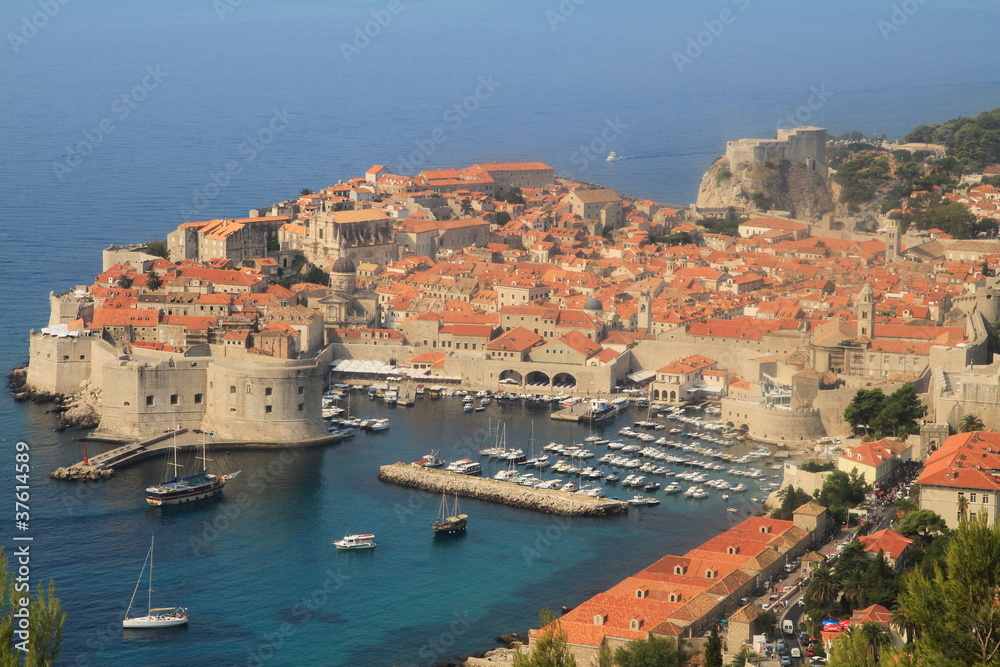 Blick auf die Altstadt von Dubrovnik - Kroatien