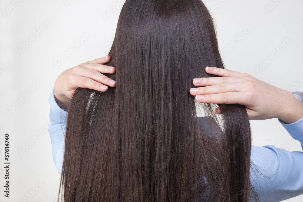 Fototapeta premium brunette girl