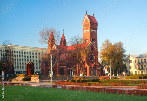 Foto Minsk, Belarus, Church of Saint Simon and Helena