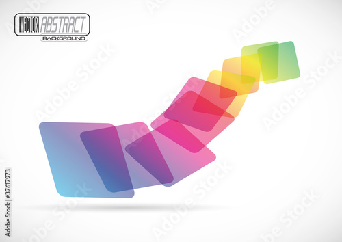 Abstract Squares Vector Background