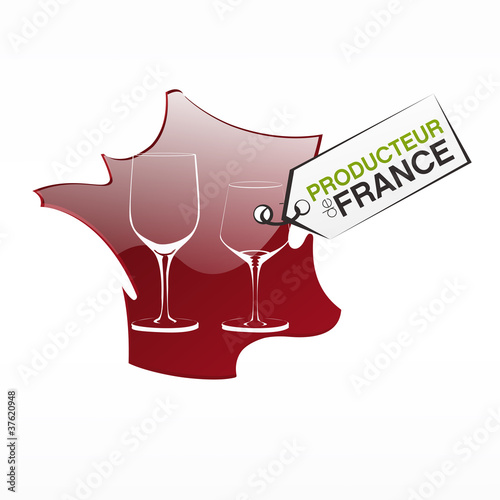 vecteur carte de france