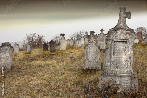 Old cemetery.... photo