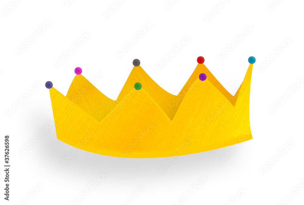 couronne - galette des rois Stock Illustration