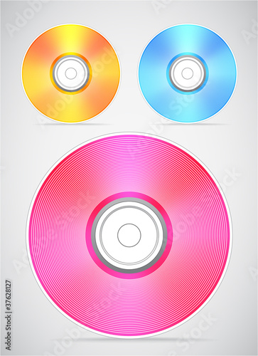 Compact disc vector collection