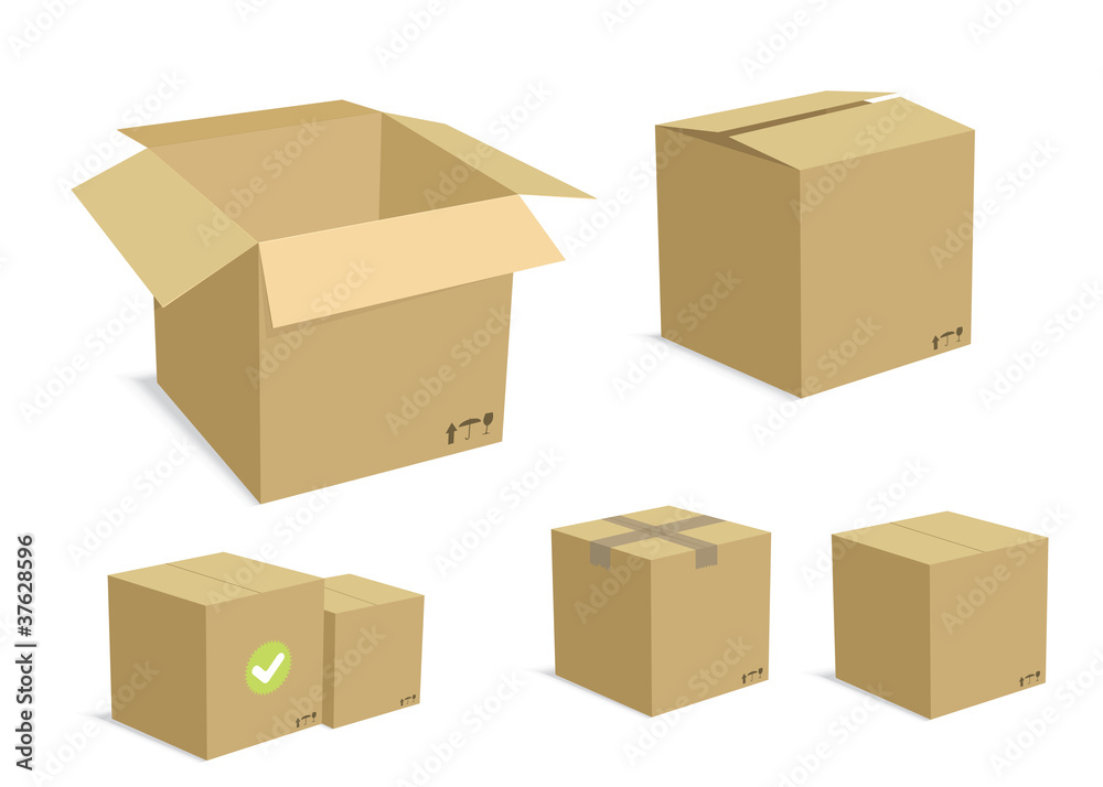 Carton Boxes Set Carton Boxes Set