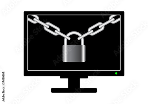 Black monitor