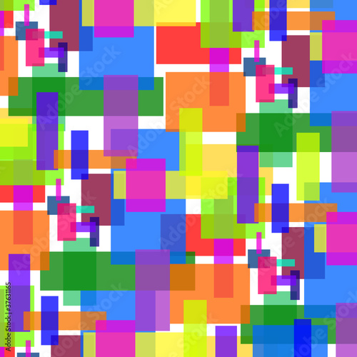 colorful background of squares