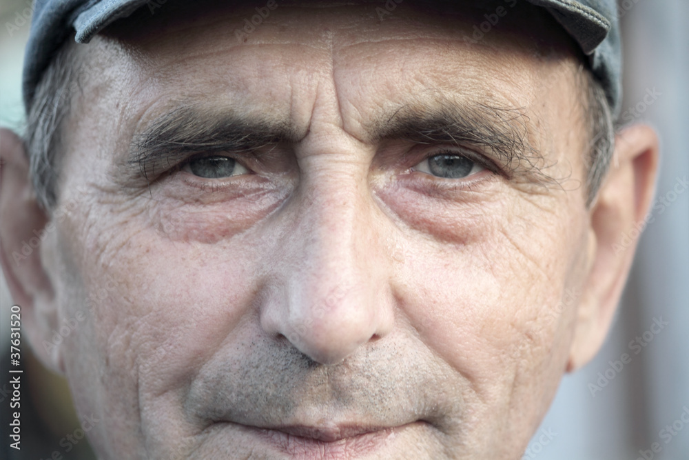 portrait of old man portrait of old man