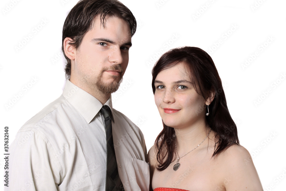 Cute young couple Cute young couple